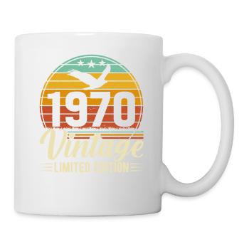 Vintage Birthday Joy 1970's - Mug - white - Right