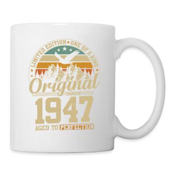 Vintage 1947 - Legendary 77th Birthday - Mug - white - Right