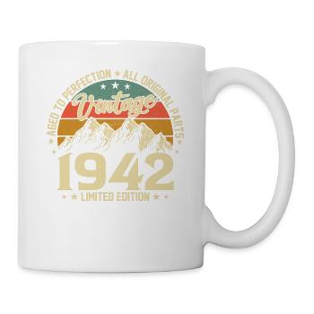 Vintage 82nd Birthday 1942 - Mug - white - Right