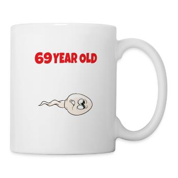 Spermie Hier Ist Ein Altes Bild Von Mir - Tasse - Weiß - Rechts