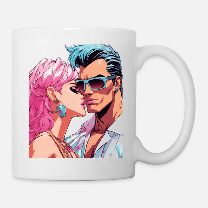 Anime Together for Eternity - Mug - white