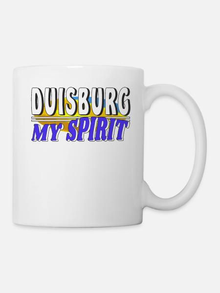 DUISBURG MY SPIRIT - Tasse - Weiß
