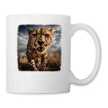 Cheetah realistic Cheetah - Mug - white - Right