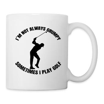 Golfeurs Golf Club de golf Terrain de golf - Mug blanc - blanc - Droite