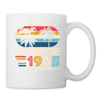Legendärer 59. Geburtstag 1965 - Tasse - Weiß - Rechts