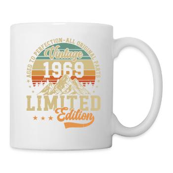 55e anniversaire légendaire 1969 - Mug blanc - blanc - Droite