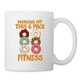 Working Off This 6 Pack Fitness 2 - Mug - white - Right