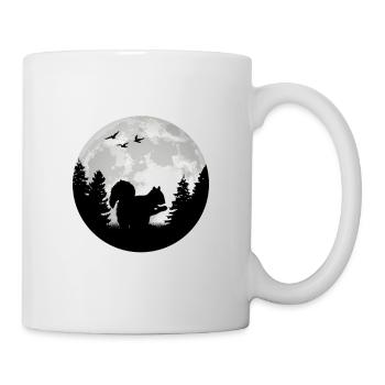 Lune d’écureuil - Mug blanc - blanc - Droite
