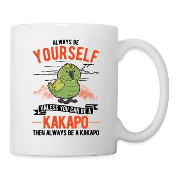 Always be yourself Kakapo - Mug - white - Right