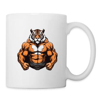 Tiger Muscles MMA Fighter Beast - Mug - white - Right