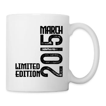 Cadeau Anniversaire Mars 2015. March 2015. mars - Mug blanc - blanc - Droite