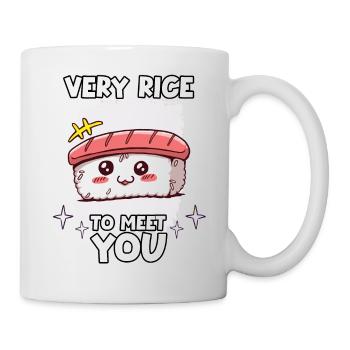 amant sushi motif Japon hommes et femmes sushi - Mug blanc - blanc - Droite