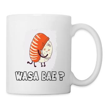 Kawaii Japan Sushi Motiv Nigiri Fan Sushi - Tasse - Weiß - Rechts