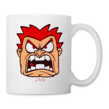 La folie idiote et incontrôlée est la meilleure - Mug blanc - blanc - Droite