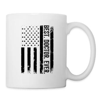 Meilleur. Médecin. Jamais - Mug blanc - blanc - Droite