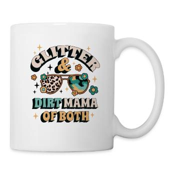 Chic Messy Mom Vibes - Mug - white - Right