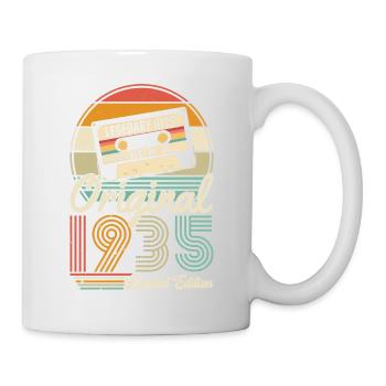 Millésime 1935 - Rétro - Mug blanc - blanc - Droite