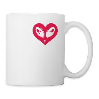 Alien, OVNI, UAP, Espace, Objet volant de l’espace - Mug blanc - blanc - Droite