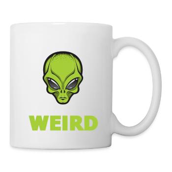 Alien, OVNI, UAP, Espace, Objet volant de l’espace - Mug blanc - blanc - Droite