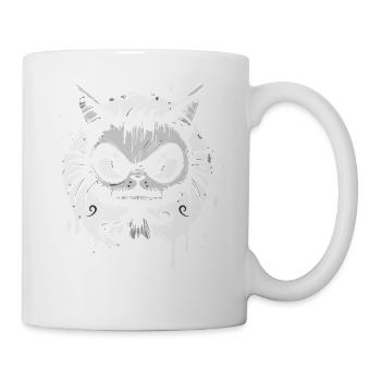 Cartoon Horror Cat from Hell - Mug - white - Right