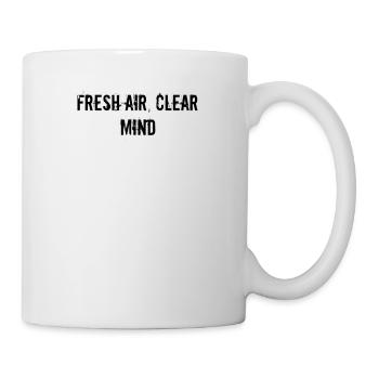 Randonnée - De l’air frais, l’ clair - Mug blanc - blanc - Droite