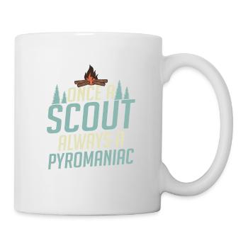 Flame Keeper Scout: Pyromaniac at Heart Tee - Mug - white - Right