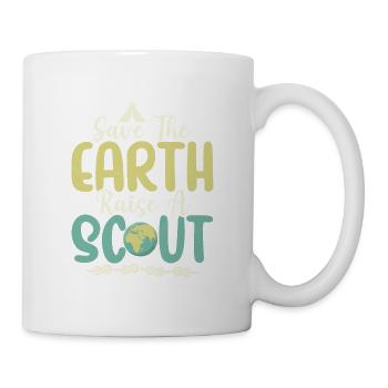 Scout Earth Champions: Raising Awareness Tee - Mug - white - Right