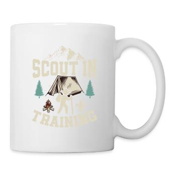 Scout Journey Begins: In Training Tee - Tasse - Weiß - Rechts