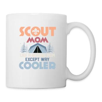 Scout Mom Level Up: Ultimate Cool Tee - Tasse - Weiß - Rechts