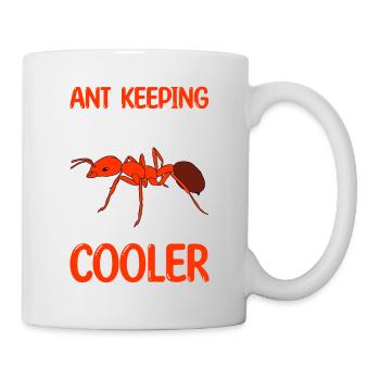 Antkeeping Ameisenzucht Ameisen - Tasse - Weiß - Rechts