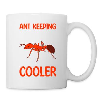 Antkeeping Ameisenzucht Ameisen - Tasse - Weiß - Rechts