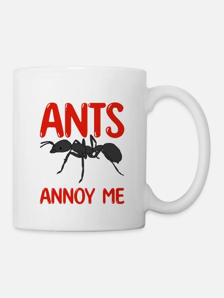 Antkeeping Ameisenzucht Ameisen - Tasse - Weiß