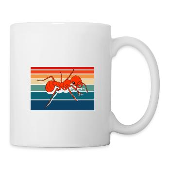 Antkeeping Ameisenzucht Ameisen - Tasse - Weiß - Rechts