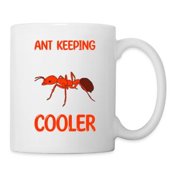 Antkeeping Ameisenzucht Ameisen - Tasse - Weiß - Rechts