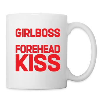 Even A Girlboss Needs A Forehead Kiss Sometimes - Mug - white - Right