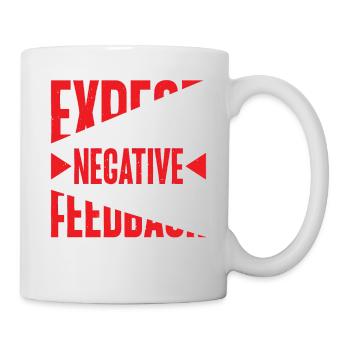 Attendez-vous à des commentaires négatifs 2 - Mug blanc - blanc - Droite