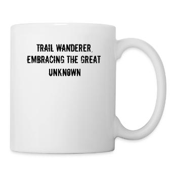 Randonnée - Trail wanderer, embrassant le grand - Mug blanc - blanc - Droite