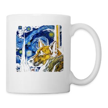 Deutscher Schäferhund Lustiger Hund Beliebtes - Tasse - Weiß - Rechts