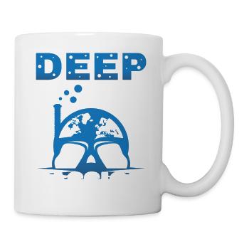 Scuba Diving, Scuba Diving, Holiday Sea Diver - Mug - white - Right