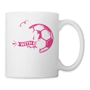 Women's Soccer, Women's Soccer, Women's Soccer - Mug - white - Right