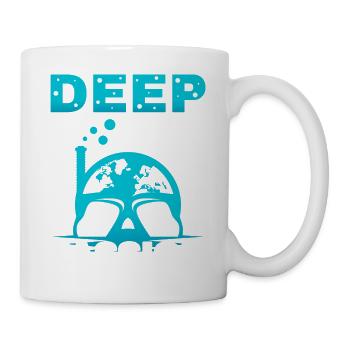 Scuba Diving, Scuba Diving, Holiday Sea Diver - Mug - white - Right