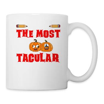Funny Teacher Halloween Gifts - Mug - white - Right