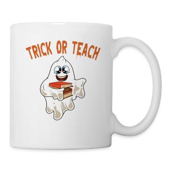 Funny Teacher Halloween Gifts - Mug - white - Right