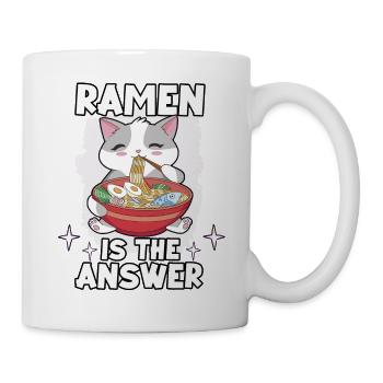 lustig Sushi-Liebhaber Japan Sashimi Ramen Maki - Tasse - Weiß - Rechts