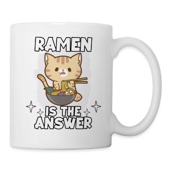 lustiger Sushi-Fan Sushi-Liebhaber kawaii nigiri - Tasse - Weiß - Rechts