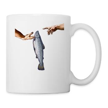 Michelangelo Sistine Chapel Sea Trout - Mug - white - Right