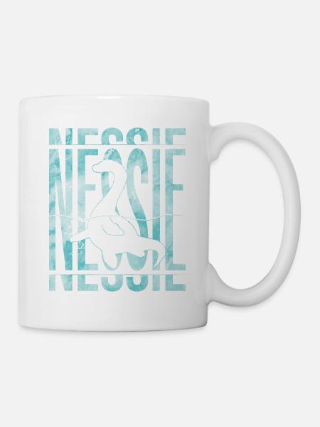 Nessie Loch Ness Monster - Tasse - Weiß