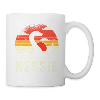Nessie Loch Ness Monster - Tasse - Weiß - Rechts