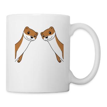 Humor little weasel - Mug - white - Right