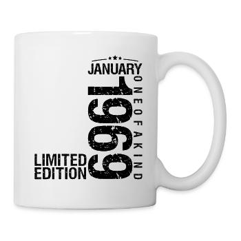 Birthday January 1969 January born in January - Mug - white - Right